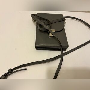 Henri Bendel Gray Crossbody Bag